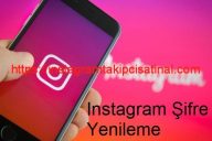 Instagram Şifre Yenileme E-Postasında Hata Sorunu