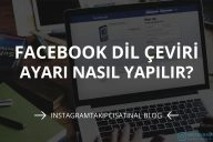 Facebook Dil Ayarları Değiştirme