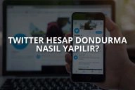 Twitter’da Hesap Dondurma İşlemi