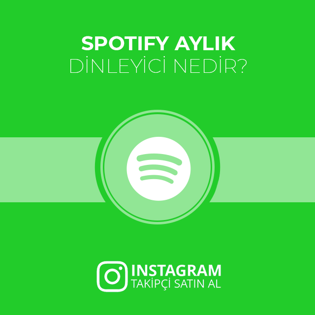 spotify aylık dinlenme nedir